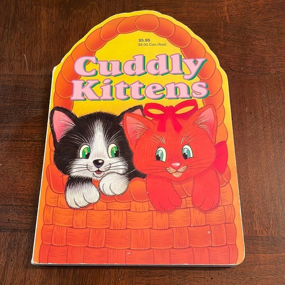 Cuddly Kittens Hardcover Board Childrens Kids Book